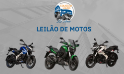 Leilão de Motocicletas - Segunda-Feira - 08/06/2026